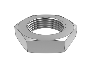 DIN936 Шестигранная тонкая гайка