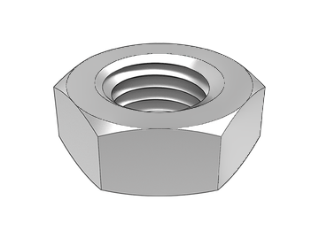 ASME B18.2.2.4 Тонкая шестигранная гайка Тонкие шестигранные гайки