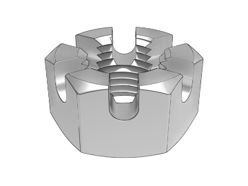 GB9459 Тонкая шестигранная гайка с мелкой резьбой